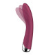 Заказать Малиновый вибратор-ротатор Spinning Vibe 1 - 18 см.