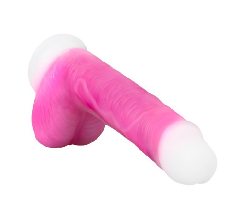 Розовый ротатор-реалистик Roxy 8 Inch Gyrating Dildo - 21,6 см.