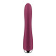 Заказать Малиновый вибратор-ротатор Spinning Vibe 1 - 18 см.