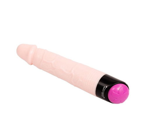 Реалистичный фаллоимитатор с ротацией Realistic Cock Vibe - 23,5 см.