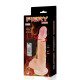 Заказать Вибратор-ротатор с функцией нагрева Fiery Dong - 20,4 см.