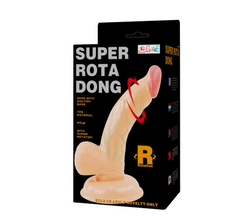 Ротатор-реалистик на присоске Super Rota Dong - 15,5 см.