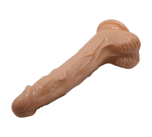 Телесный вибратор с ротацией и поступательными движениями головки Bodach - 20 см.