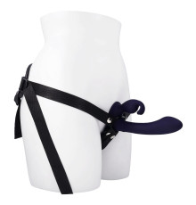 Женский страпон с вибрацией Giving Vibes