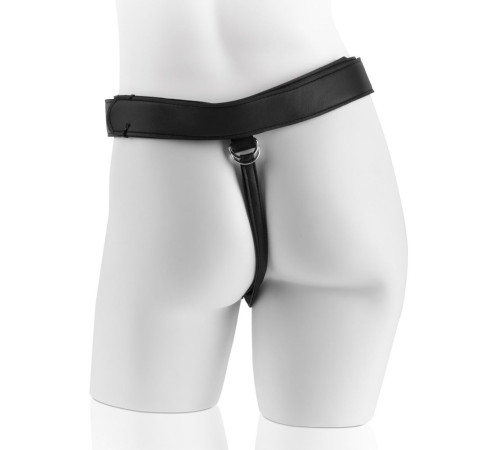 Страпон с телесной насадкой 7  Uncut with Strap on Harness - 18 см.