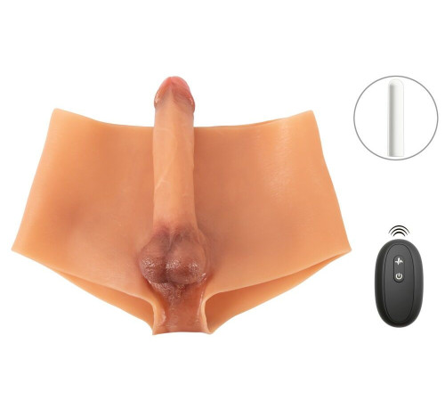 Силиконовые трусы с вибрирующим пенисом