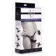 Заказать Черный вибрострапон Double Take 10X Double Penetration Vibrating Strap-on Harness