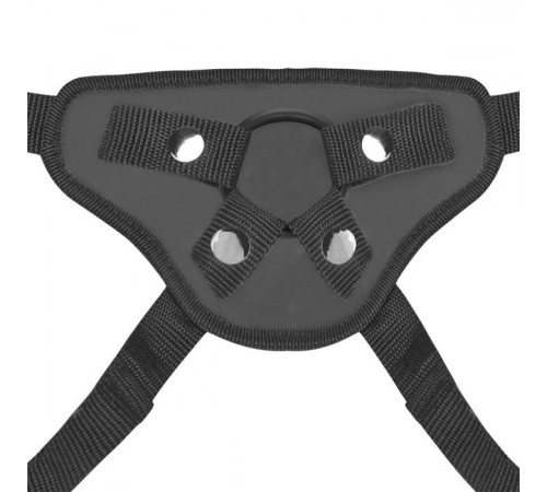 Страпон унисекс Beginners Strap-On с 2 насадками - 15 и 13 см. Страпон унисекс Beginners Strap-On с 2 насадками - 15 и 13 см.