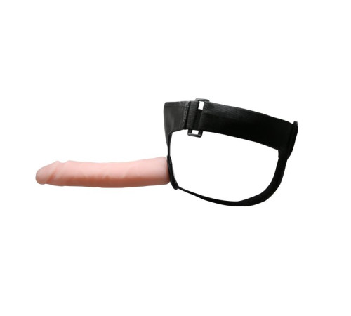 Гибкий фаллоимитатор-реалистик на трусиках Ultra Passionate Harness - 21,5 см.