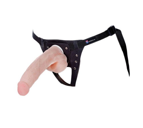 Реалистичный фаллос на поясе Harness - 20,5 см. Реалистичный фаллос на поясе Harness - 20,5 см.