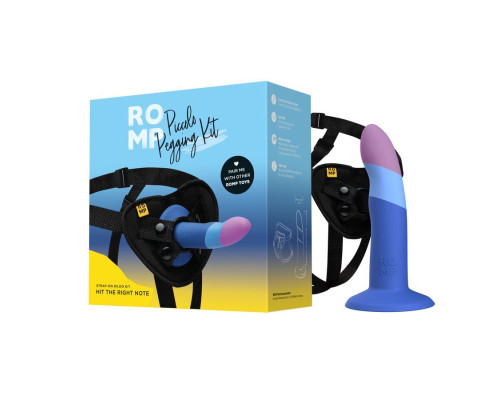 Заказать Страпон унисекс Romp Piccolo Pegging Kit