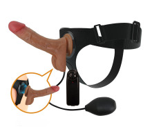 Женский страпон с вибрацией и эффектом эякуляции Oher