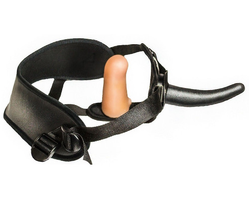 Заказать Женский страпон с вагинальной пробкой Woman Strap - 12 см. Заказать Женский страпон с вагинальной пробкой Woman Strap - 12 см.