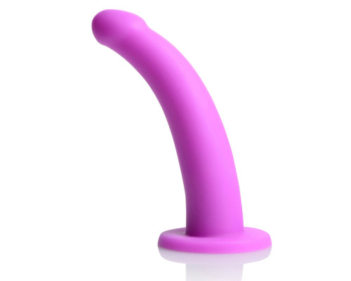 Заказать Лиловый поясной страпон Navigator Silicone G-Spot Dildo with Harness - 17,8 см. Заказать Лиловый поясной страпон Navigator Silicone G-Spot Dildo with Harness - 17,8 см.