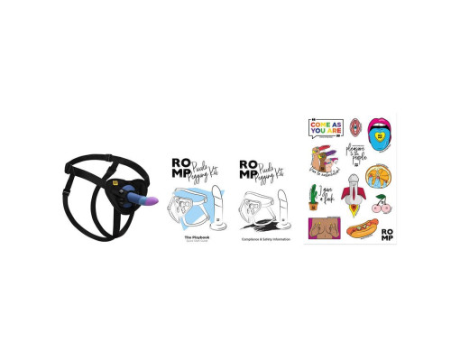 Заказать Страпон унисекс Romp Piccolo Pegging Kit