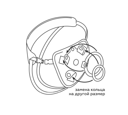 Пояс харнесс BEST UNI strap с 2 сменными насадками - 18,5 и 16 см. Пояс харнесс BEST UNI strap с 2 сменными насадками - 18,5 и 16 см.