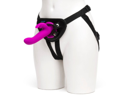 Заказать Лиловый страпон Rechargeable Vibrating Strap-On Harness Set - 17,6 см. Заказать Лиловый страпон Rechargeable Vibrating Strap-On Harness Set - 17,6 см.