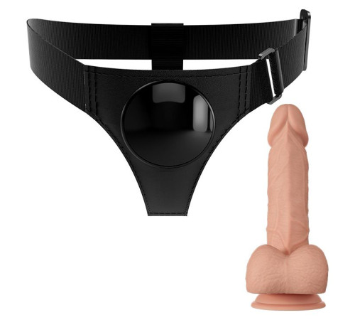 Телесная насадка на поясе со стыковочной платформой Jerry - 21,8 см.