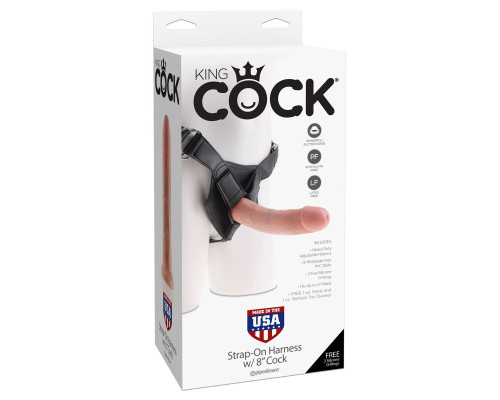 Заказать Телесный страпон на трусиках Strap-on Harness Cock - 20,3 см. Заказать Телесный страпон на трусиках Strap-on Harness Cock - 20,3 см.